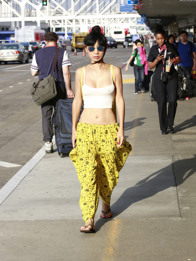 Bai Ling American Perfect Babe Posing Hot Chinese Braless Celebrity