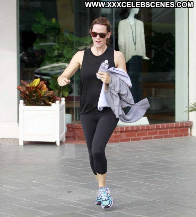 Jennifer Garner Paparazzi Gym Posing Hot Babe Celebrity Beautiful
