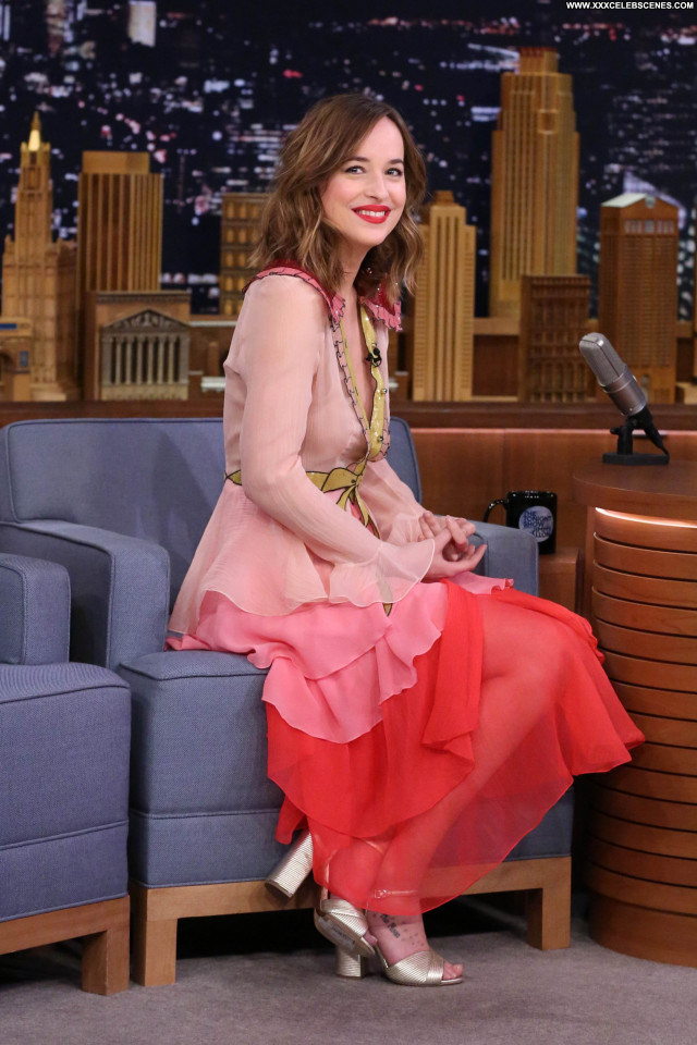 Dakota Johnson The Tonight Show Starring Jimmy Fallon Sultry