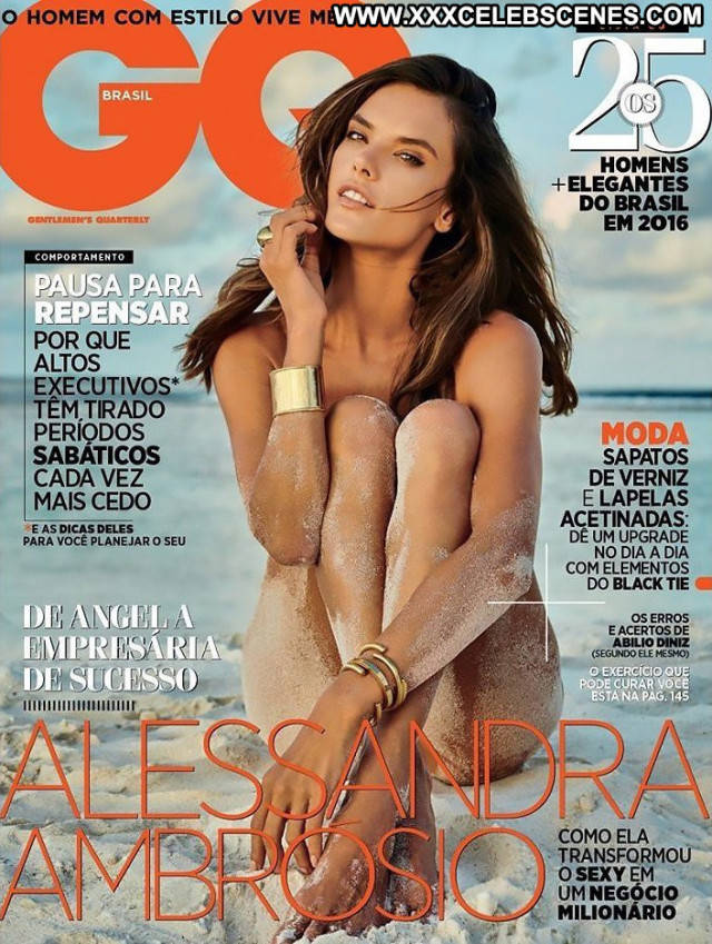 Alessandra Ambrosio No Source  Magazine Beautiful Celebrity Babe