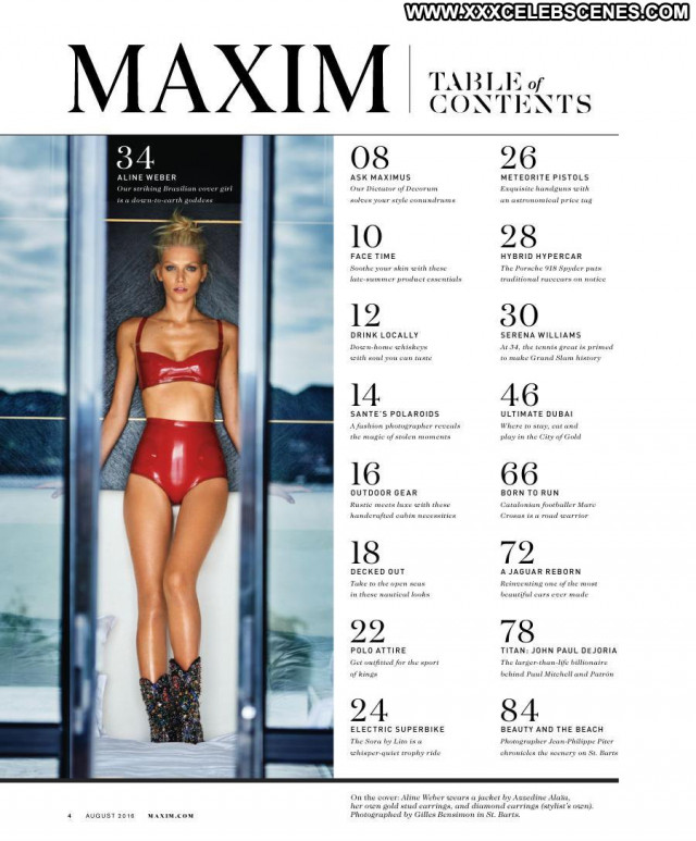Aline Weber Maxim Magazine Beautiful Magazine Photoshoot Babe