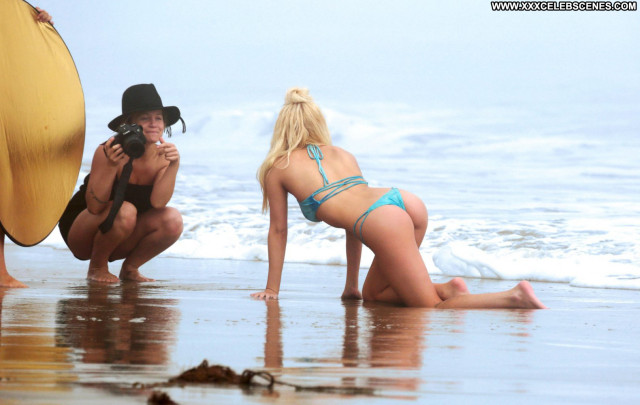 Ava Sambora Celebrity Bikini Photoshoot Posing Hot Babe Beautiful
