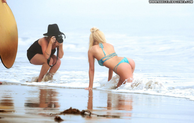 Ava Sambora No Source Bikini Celebrity Babe Posing Hot Photoshoot