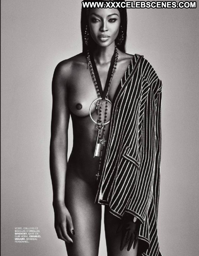 Naomi Campbell No Source Babe Celebrity Magazine Posing Hot Beautiful