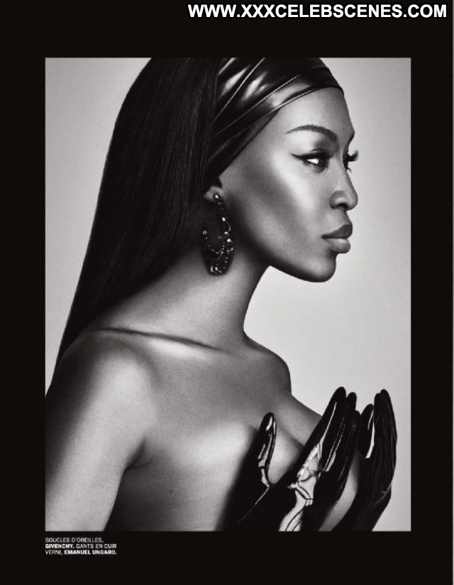 Naomi Campbell No Source Posing Hot Babe Celebrity Magazine Beautiful