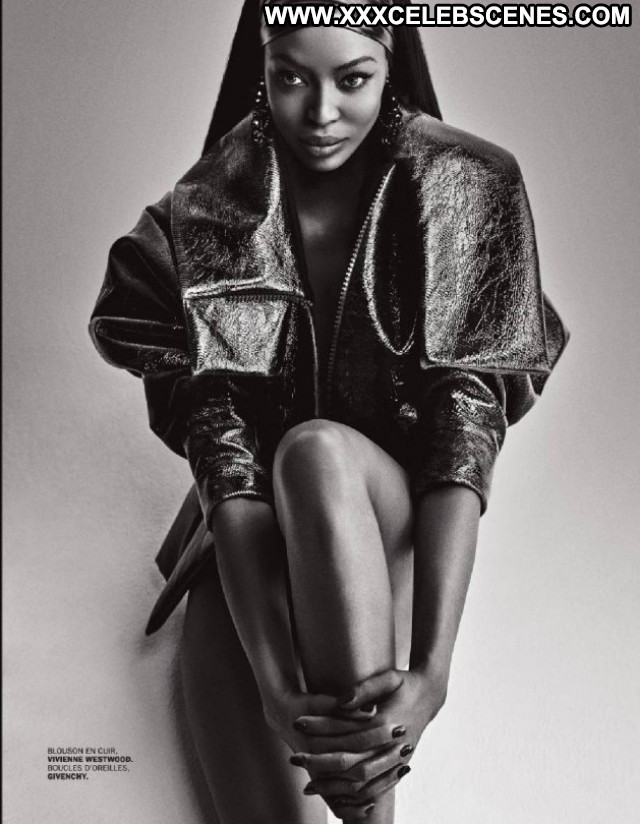 Naomi Campbell No Source Magazine Beautiful Babe Celebrity Posing Hot