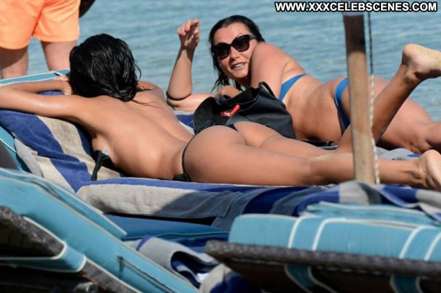 Federica Nargi The Beach Celebrity Candids Sexy Beautiful Bikini Babe