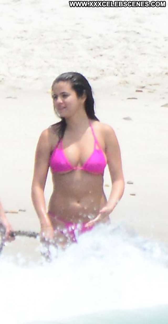 Selena Gomez No Source Posing Hot Celebrity Beautiful Bikini Hot