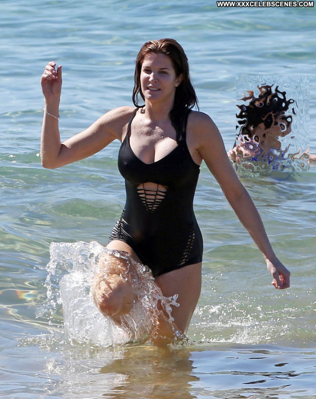 Stephanie Seymour The Beach Beach Babe Bikini Beautiful Posing Hot