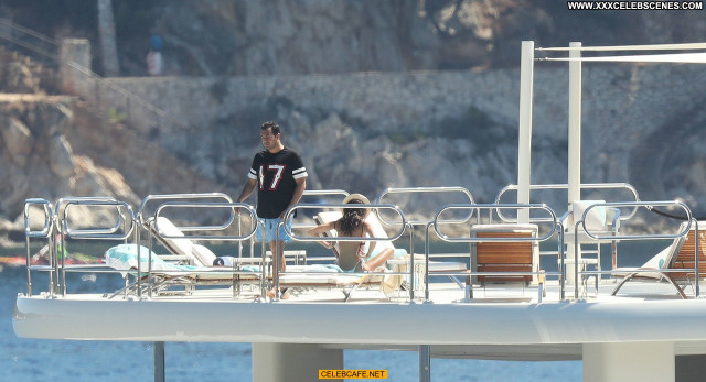 Sara Sampaio No Source Topless Yacht Babe Celebrity Posing Hot