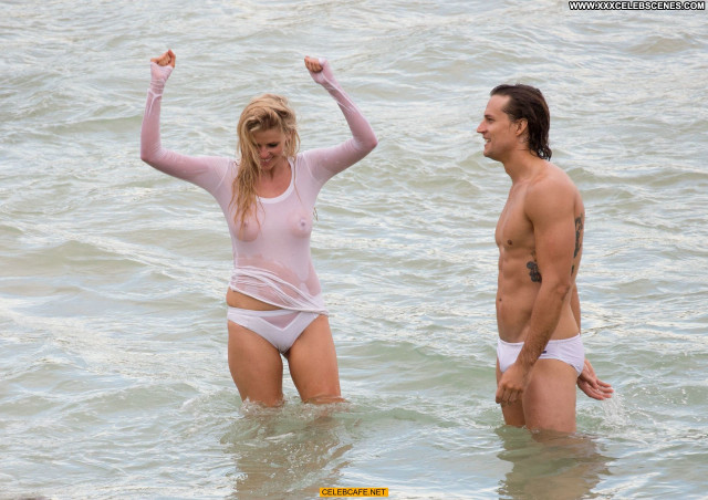 Lara Stone No Source Posing Hot Wet Beautiful See Through Celebrity