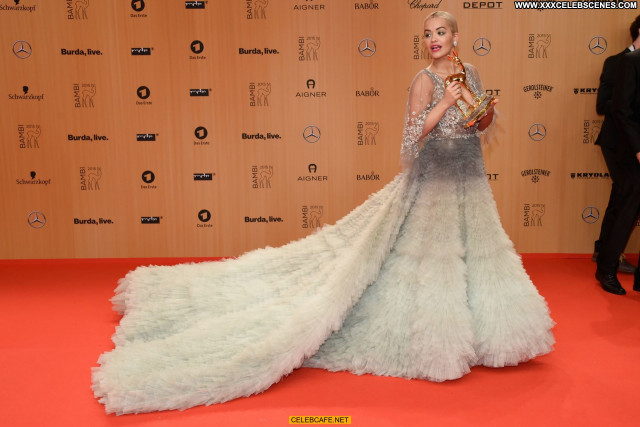 Rita Ora See Through Celebrity Posing Hot Nipples Awards