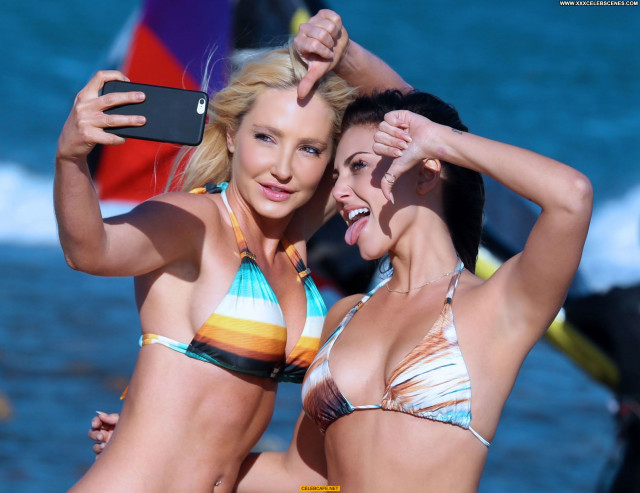 Cassie Scerbo No Source Beautiful Bikini Celebrity Babe Malibu Beach