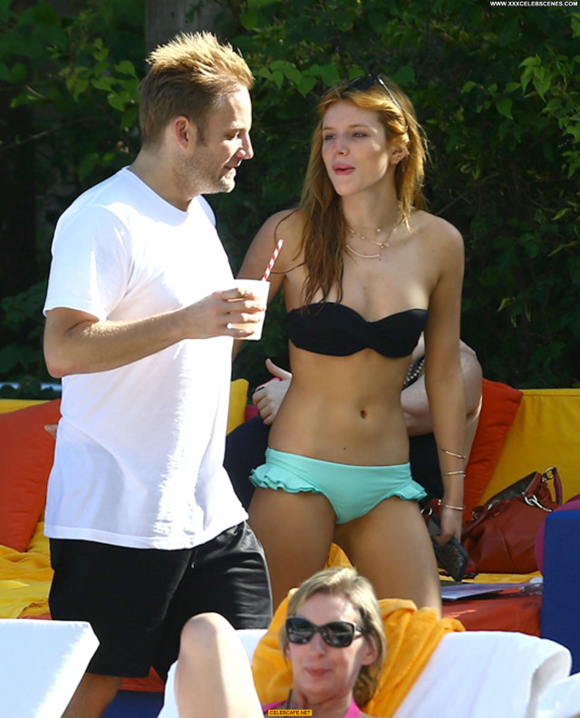 Bella Thorne Miami Beach Beach Bikini Celebrity Babe Beautiful Posing