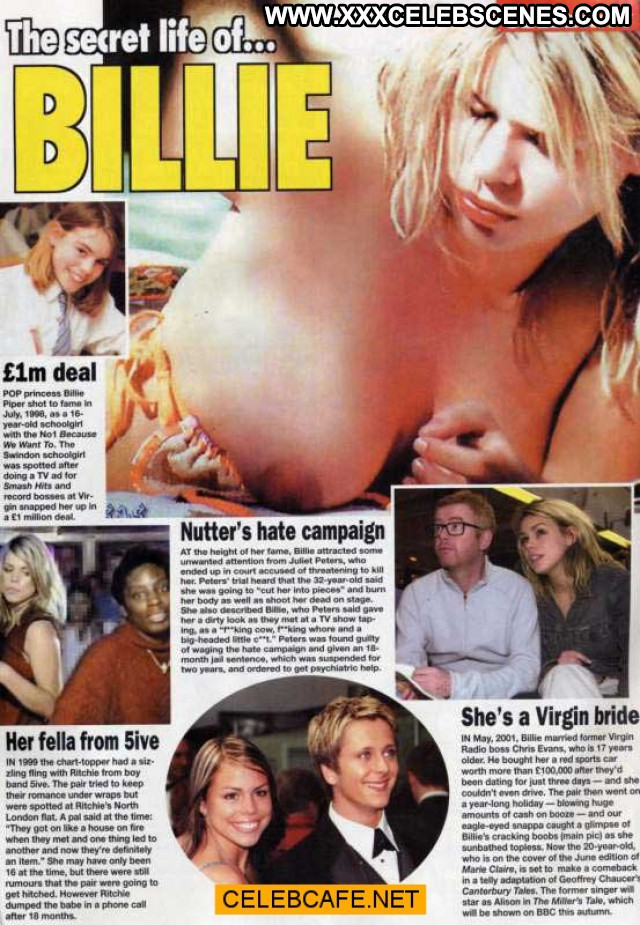 Billie Piper Paparazzi Shots Posing Hot Topless Babe Toples Beautiful