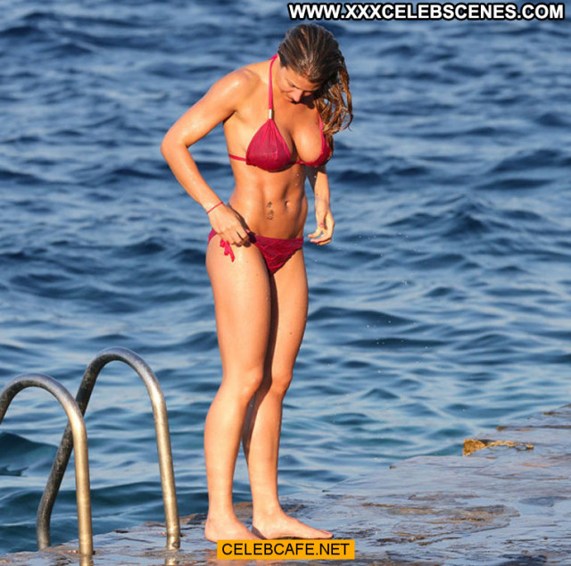 Gemma Atkinson The Beach Beautiful Beach Babe Bikini Posing Hot