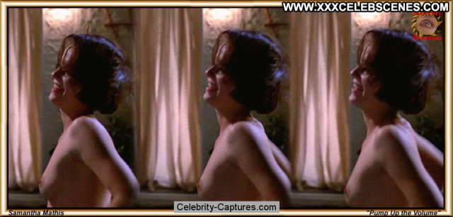 Samantha Mathis Pump Up The Volume Toples Babe Topless Posing Hot. 