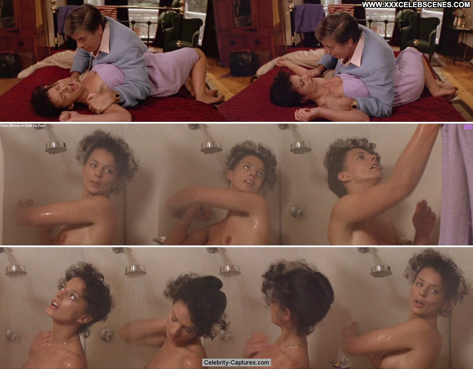 celebrity shower sex scene