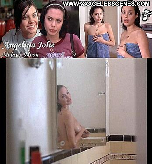 Angelina Jolie Mojave Moon Shower Posing Hot Sex Scene Toples