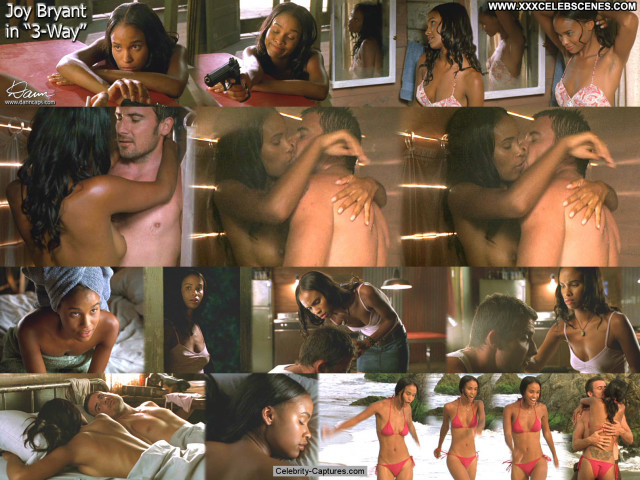 Joy Bryant Images Posing Hot Beautiful Topless Babe Sex Scene Bikini