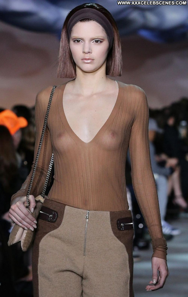 Kendall Jenner Th Birthday Model Breasts See Through New York Babe
