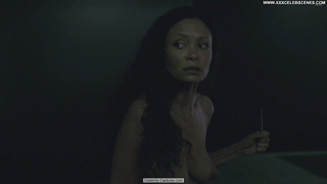 Thandie Newton Westworld Celebrity Nude Posing Hot Sex Scene