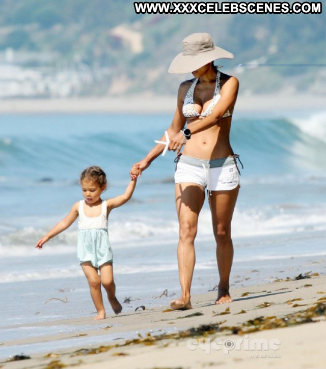 Halle Berry The Beach Beautiful Babe Candids Celebrity Candid Bikini