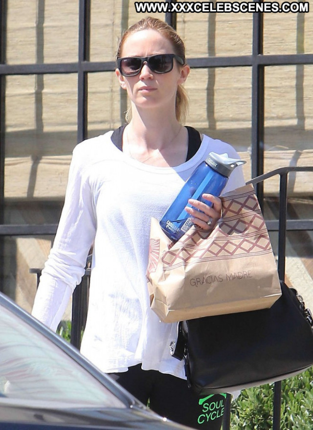 Emily Blunt West Hollywood Posing Hot Celebrity West Hollywood