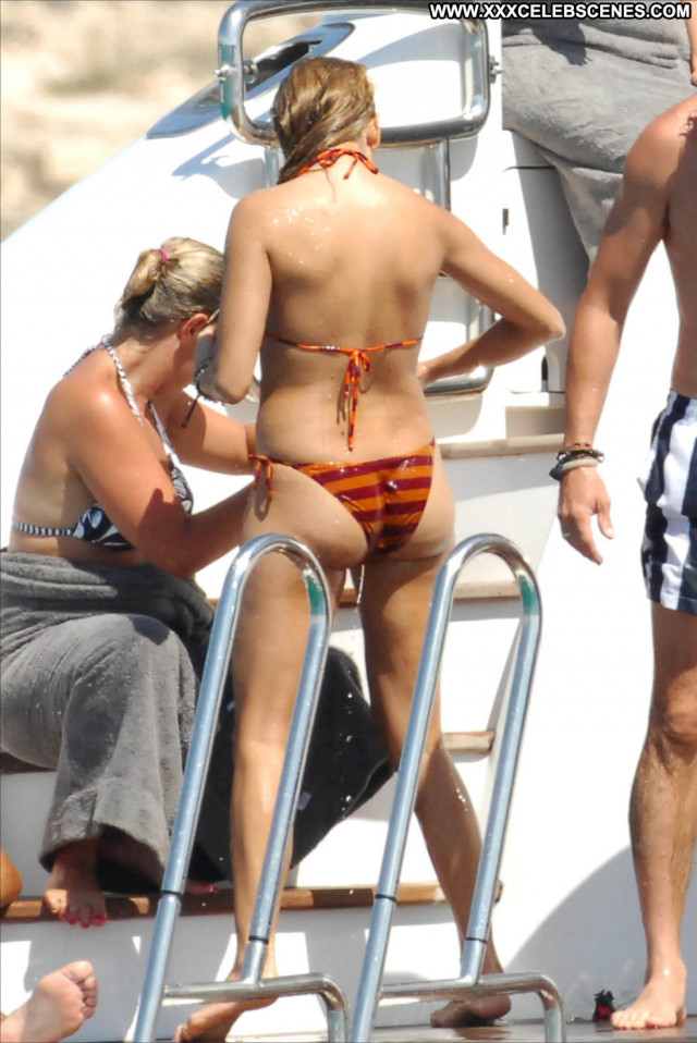 Paulina Rubio No Source Celebrity Candids Ibiza Beautiful Bikini