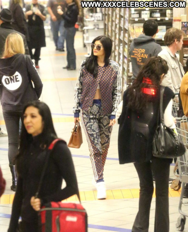 Kylie Jenner West Hollywood Celebrity Paparazzi Shopping West