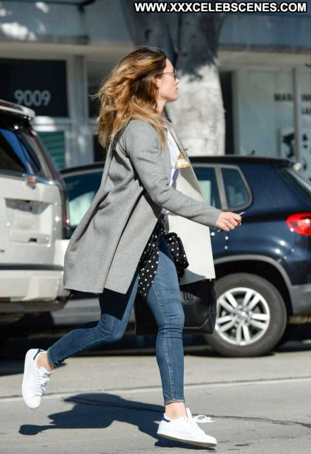 Jessica Biel Beverly Hills Jeans Beautiful Babe Posing Hot Paparazzi
