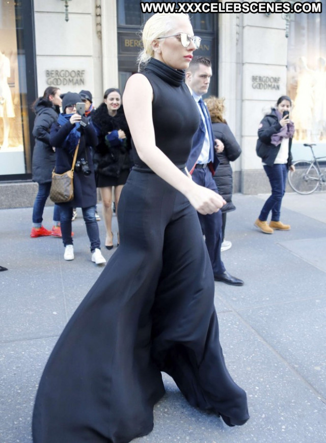 Lady Gaga New York Babe Paparazzi Apartment Beautiful Gag New York