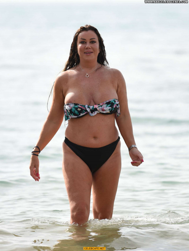 Lisa Appleton No Source Beach Babe Posing Hot Spain Celebrity Nipple