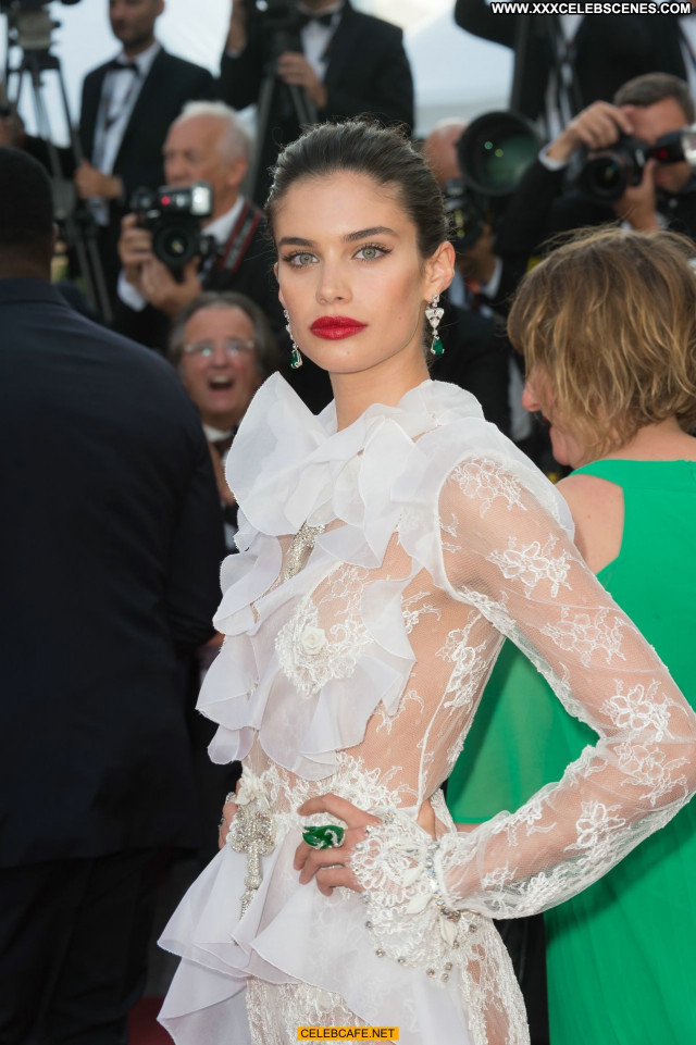 Sara Sampaio Cannes Film Festival Celebrity Beautiful See Through
