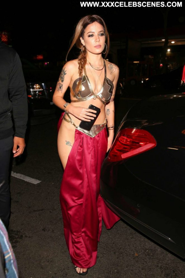 Halsey Halloween Party Party Hollywood Halloween Posing Hot Celebrity