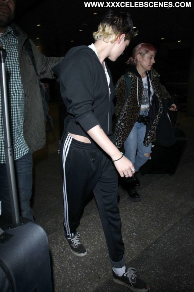 Kristen Stewart Lax Airport Beautiful Angel Paparazzi Los Angeles