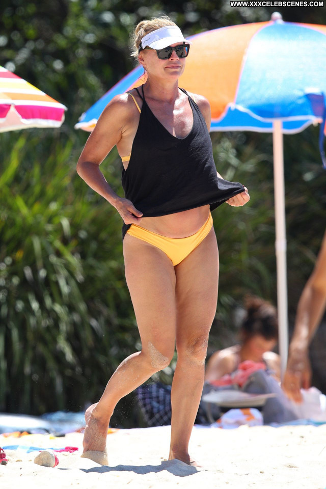 Natalie Jayne Roser The Pool Posing Hot Celebrity Winter Bikini Bus