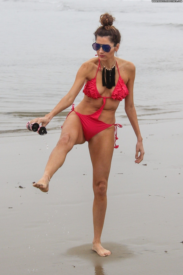 Caitlin Jean Stasey The Beach In Malibu Topless Bra Babe Beautiful