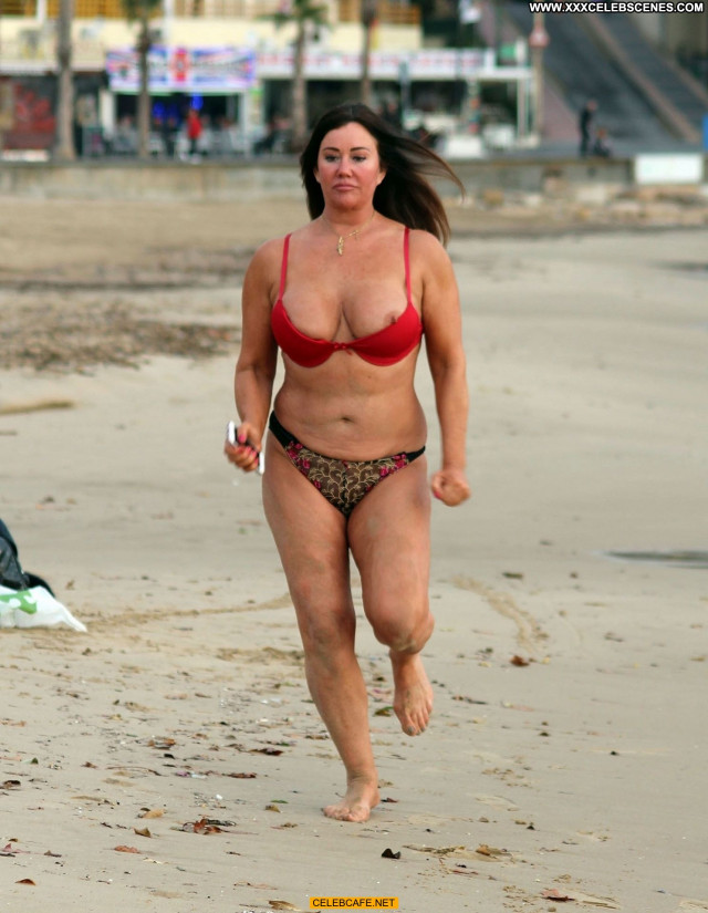 Lisa Appleton No Source Celebrity Beautiful Babe Beach Spain Spa