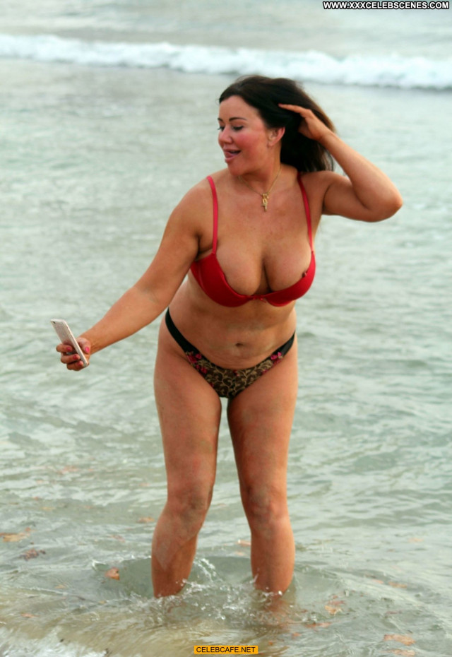 Lisa Appleton No Source Beach Celebrity Nipple Slip Babe Posing Hot