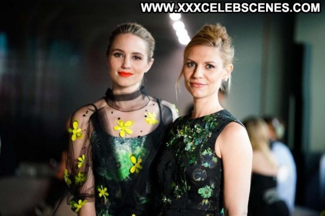 Dianna Agron Fashion Show Resort Fashion Posing Hot New York Babe