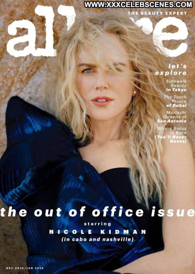 Nicole Kidman Allure Magazine Magazine Posing Hot Beautiful Paparazzi