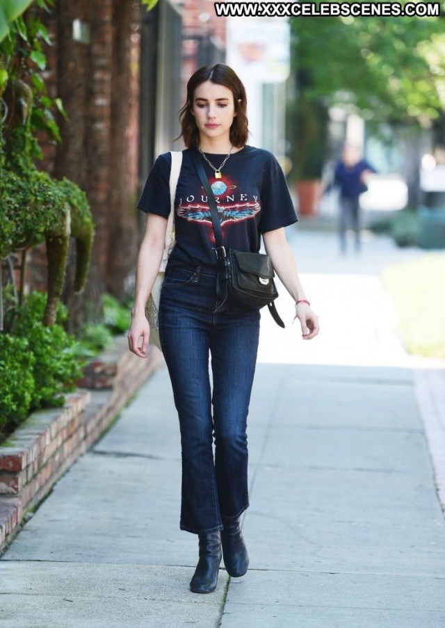 Emma Roberts No Source  Paparazzi Babe Celebrity Beautiful Posing Hot