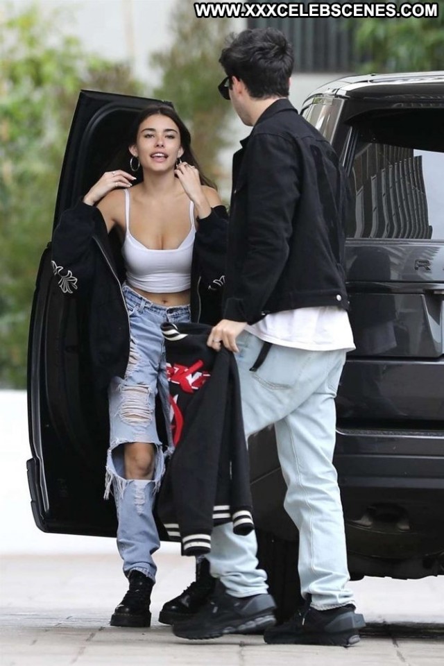 Madison Beer Beverly Hills  Paparazzi Beautiful Celebrity Jeans Babe