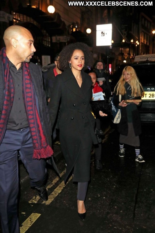 Nathalie Emmanuel No Source Beautiful London Paparazzi Posing Hot