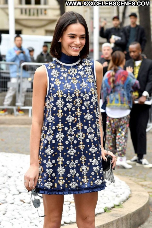 Bruna Marquezine Fashion Show Paris Beautiful Paparazzi Fashion