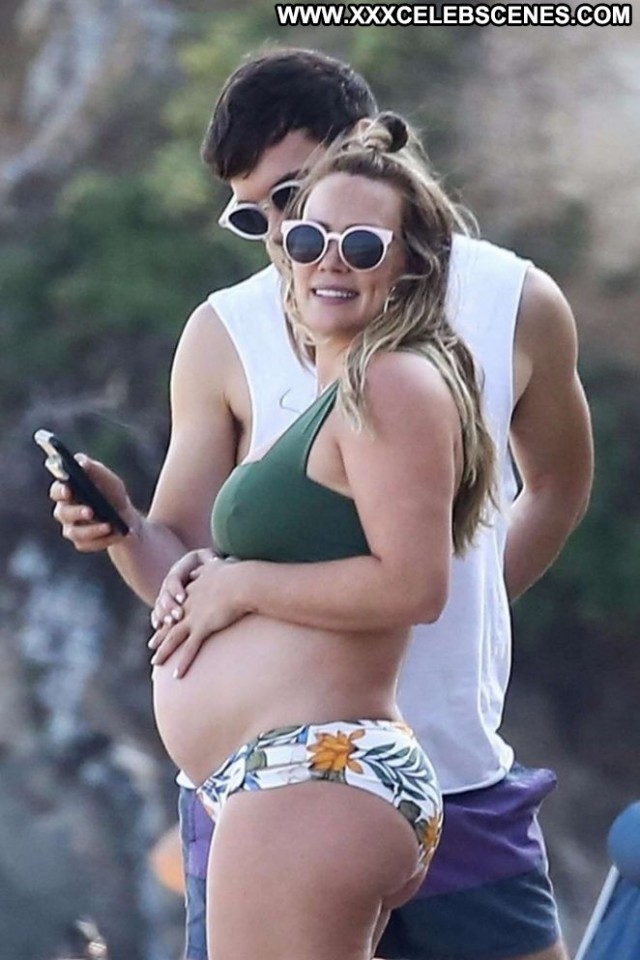 Hilary Duff The Beach In Malibu Beautiful Celebrity Bikini Malibu
