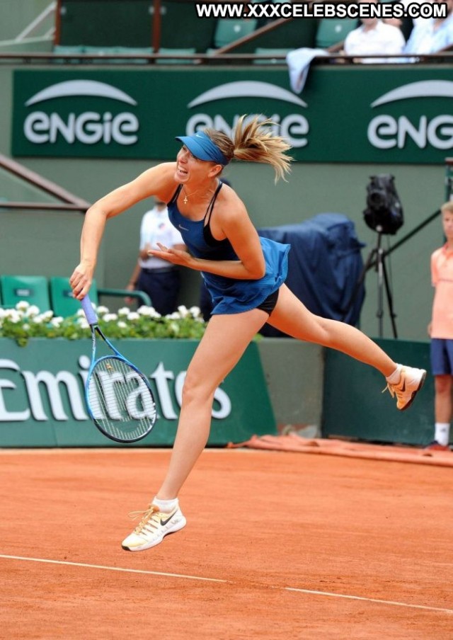 Maria Sharapova No Source French Paparazzi Tennis Posing Hot