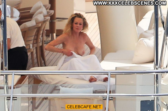 Melanie Griffith No Source Massage Beautiful Topless Posing Hot Ibiza