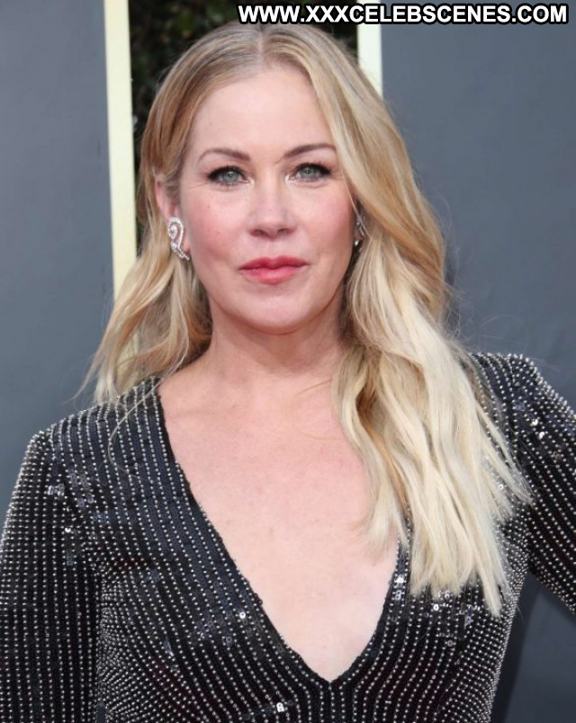 Christina Applegate Golden Globe Awards Beautiful Celebrity Babe